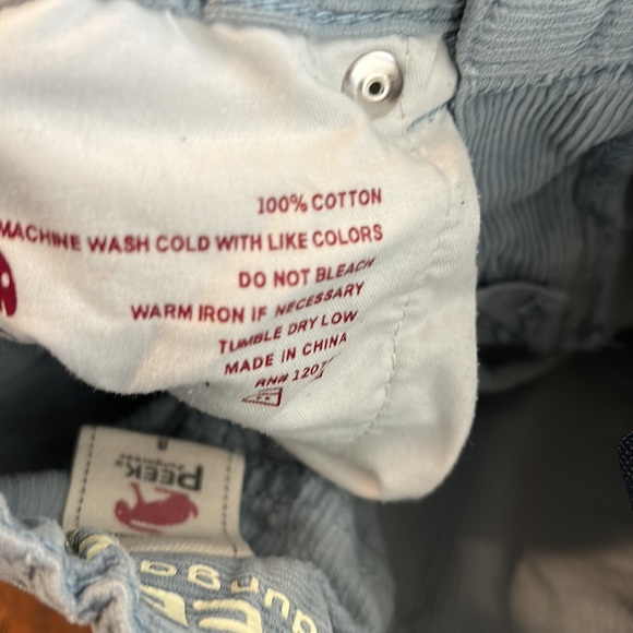 Peek Dungsrees Skinny Boy’s Corduroy Jeans - Picture 5 of 5